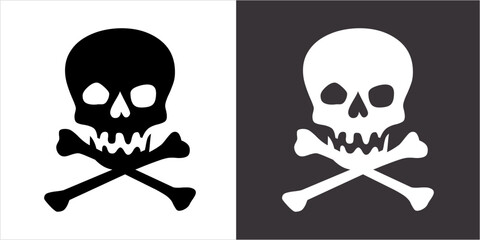 IIlustration Vector graphics of Skullz icon