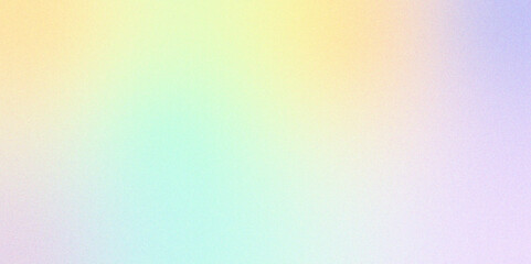 Obraz premium Multicolored pastel Noise grain background. gradient abstract light background. The color is soft and romantic Gentle tones. Colorful Light gradient color texture causing noise Vector illustration.