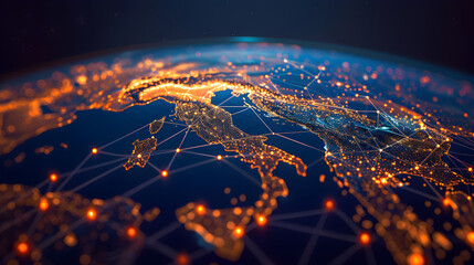 Middle Eastern Network Hub in Full Operation"