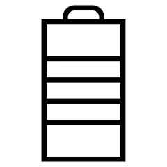 Battery icon. battery charge level. battery Charging icon