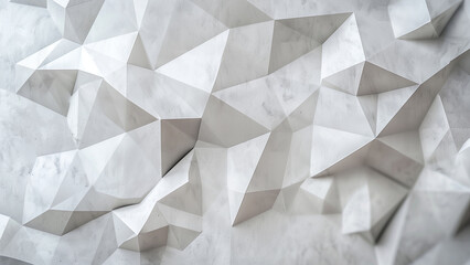 Origami Elegance: A Minimalist Geometric Border