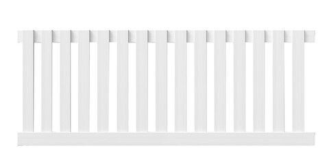 fence isolated on white background, wall