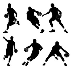 Basketball Silhouette Vector Image And Illustration