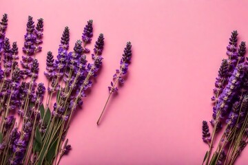 bunch of lavender pink background - obrazy, fototapety, plakaty