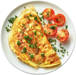 Omelet with vegetables