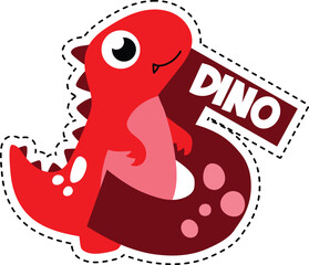 Counting Dinosaurs Vibrant Number Art
