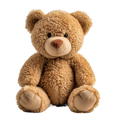 Obraz premium Teddy bear isolated on transparent background