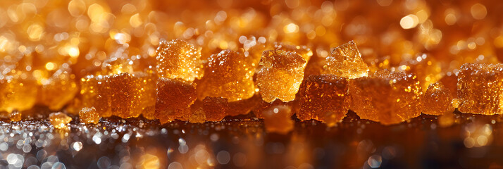  Brown Sugar Macro Shot ,
Golden cannabis concentrate wax with high thc 