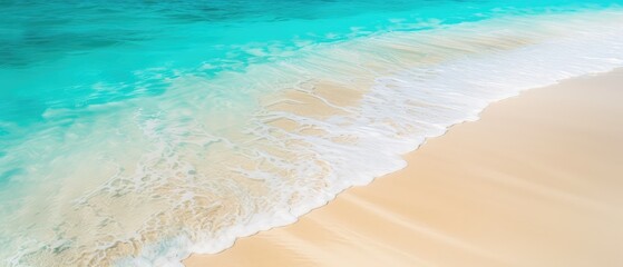 Serene Tropical Beach with Gentle Waves
