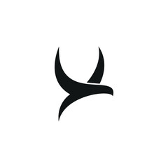 bird logo icon vector illustration