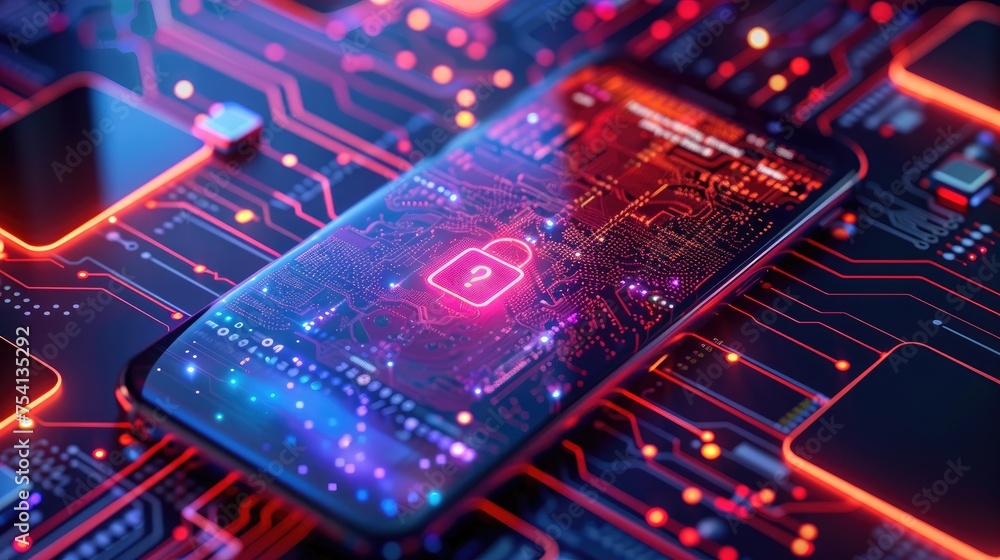 Aufkleber cybersecurity and privacy concepts to protect data lock icon and internet network security technolog