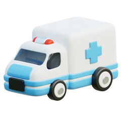 3D Medical Ambulance