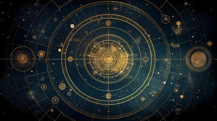Obraz premium Abstract digital and futuristic technology background