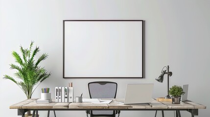 Elevate Your Space: Transform any wall into a masterpiece with this sleek ISO A paper size frame mockup. Perfect for home or office!