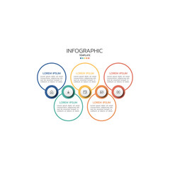 vector illustration Infographic design template with icons and 5 options or steps. Can be used for process, presentations, layout, banner,info graph.