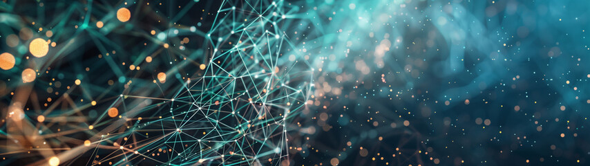 Tech Threads: The Abstract Art of Fiber Networks