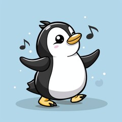 penguin dancing