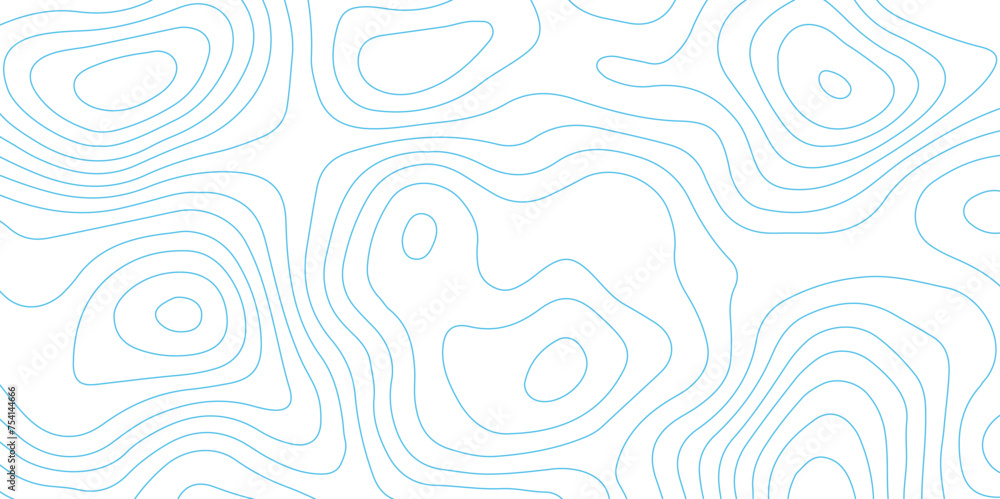 Poster abstract design with seamless pattern with lines topographic map. geographic mountain relief. retro 