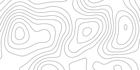 Abstract design with seamless pattern with lines topographic map. geographic mountain relief. retro topographic map. geographic contour map paper texture. terrain path isolated on a white background.