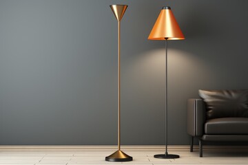 floor lamp design ideas for modern home interior professional photography - obrazy, fototapety, plakaty