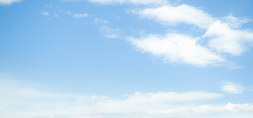 Sky Cloud Blue Background Paronama Web Cloudy summer Winter Season Day, Light Beauty Horizon Spring Brigth Gradient Calm Abstract Backdrop Air Nature View Wallpaper Landscape Cyan color Environment.