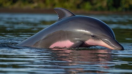 Fototapeta premium dolphin in the water
