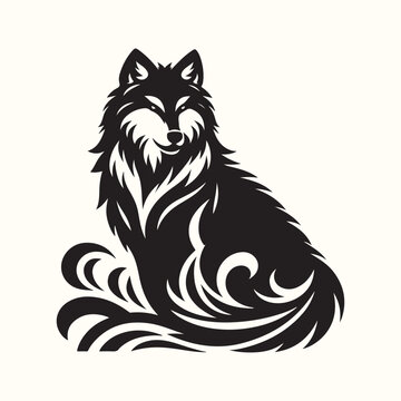 recommend clip art: Wolf Animal Silhouette Vector Illustration