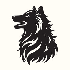 Wolf Animal Silhouette Vector Illustration