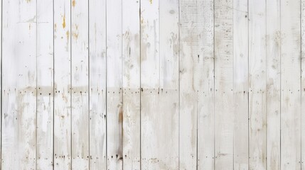 Grungy White Painted Wood Planks Background