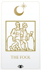 Tarrot designs message single cards 