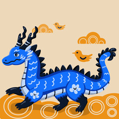 The Enchanting Bloom of the Blue Dragon Spring Line