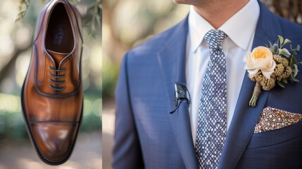 Dress to impress on your big day. Elevate your style with a timeless groom's suit, tailored to perfection. Make every moment unforgettable.