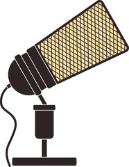 Microphone Illustration