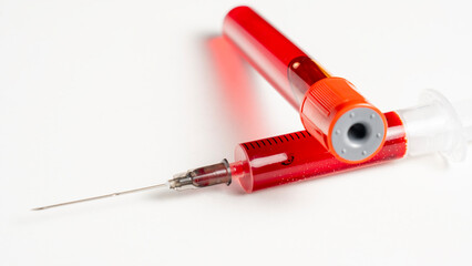 Driver's blood test for alcohol and narcotic substances.