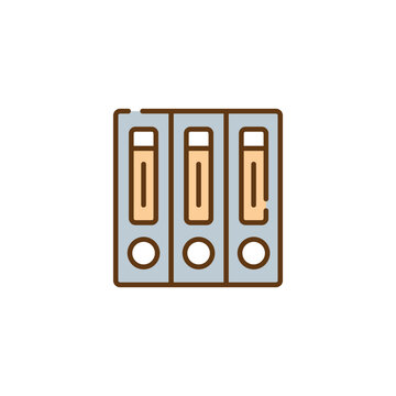 binders vector icon