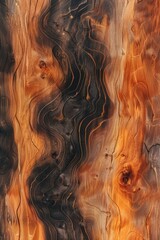 Detailed Close Up of Wood Surface - obrazy, fototapety, plakaty