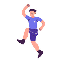 People Running Illustration