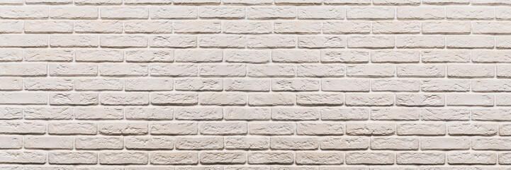 banner white abstract textured brick wall. background