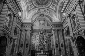 Acquaviva Picena, Marche, Italy. Mother Church of San Nicolò