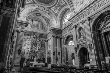Acquaviva Picena, Marche, Italy. Mother Church of San Nicolò