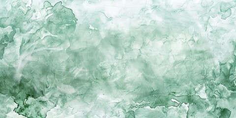 Gray, blue, green, abstract watercolor drawing in pale gray. Generative Ai