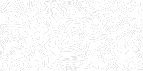 White desktop wallpaper earth map.curved reliefs wave paper geography scheme.terrain path topographic contours map of round strokes topography vector.curved lines.
