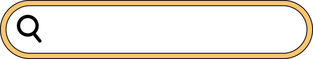 Obraz premium Seacrh Bar Illustration