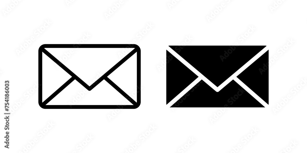 Poster envelope icon. mail sign. for mobile concept and web design. vector illustration