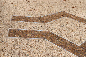 Geometric shapes on an abstract background. Vector illustration .