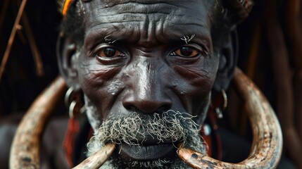 The Mursi Tribe - Renowned for their lip plates in Ethiopia.