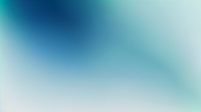 Blue gradient blending into a fluid wave design 