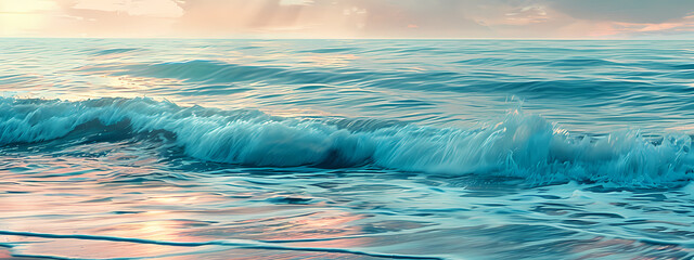 Obraz premium Whispering Waves: The Serene Call of the Ocean