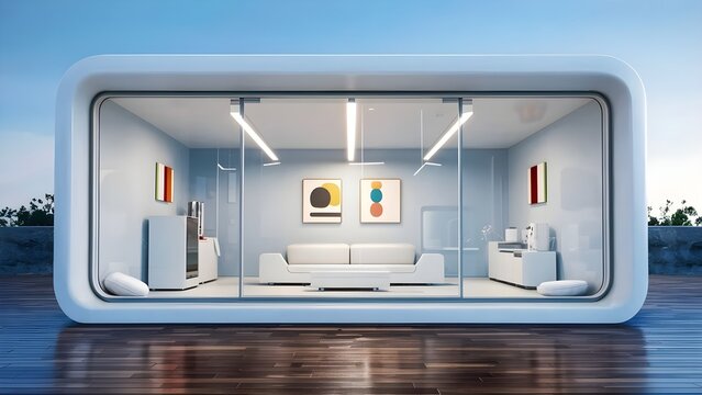 simple smart house concept 