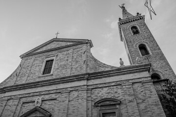 Ripatransone, Ascoli Piceno, Marche. The co-cathedral of SS. Gregorio Magno and Margherita 2023